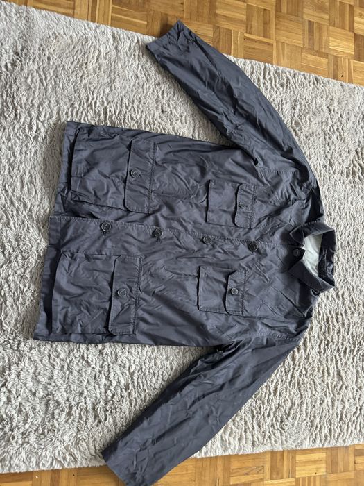 Kurtka męska dwustronna wiosenna szara roz.xl