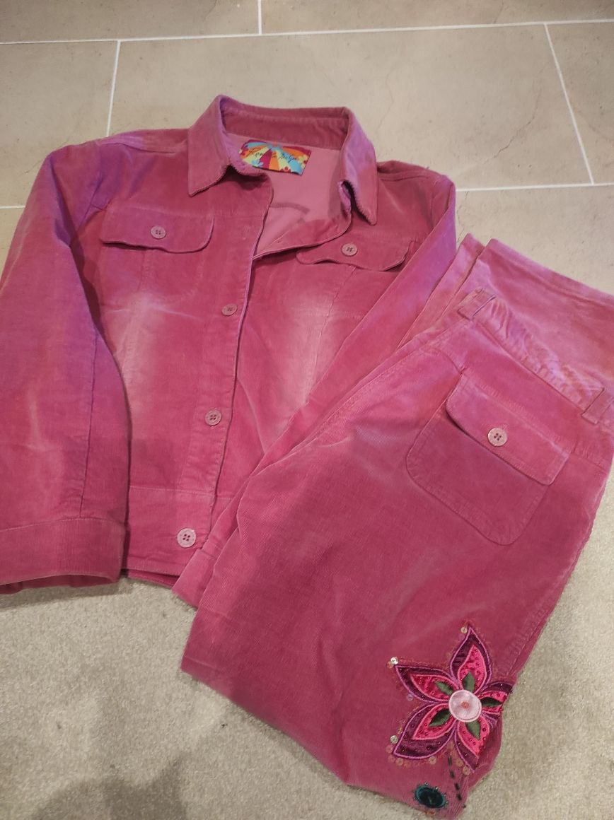 Fato senhora rosa choque NR 38