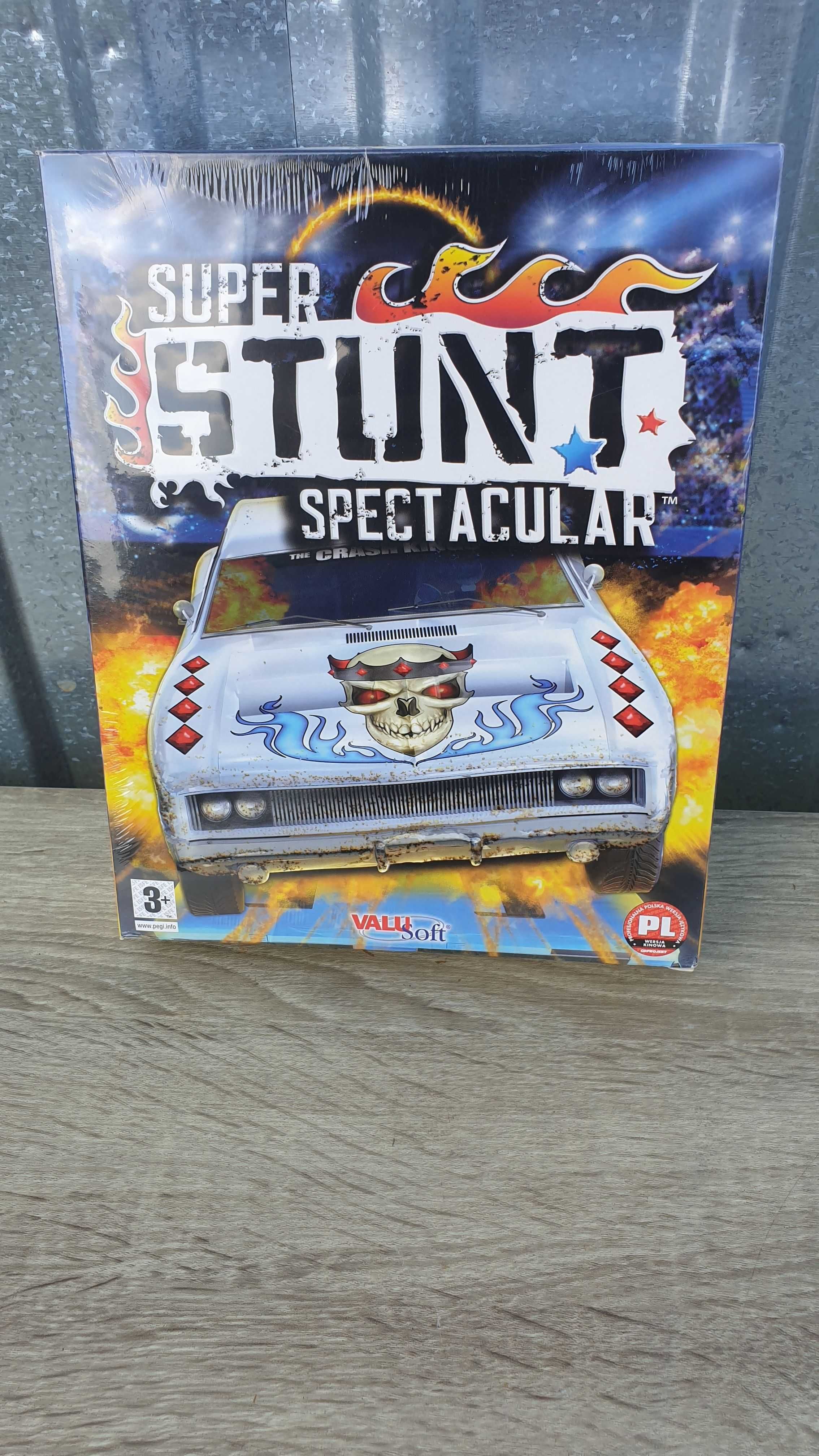 Gra PC  Super Stunt   BIG BOX Unikatowe, kolekcjonerskie