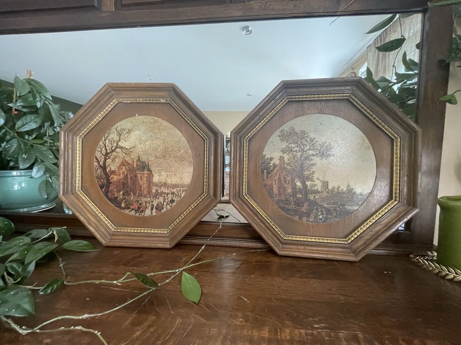 Cztery pory roku 4 obrazy