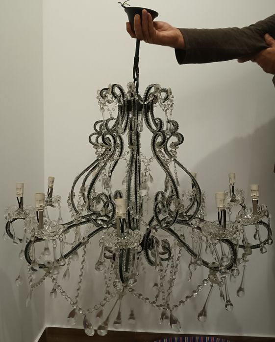 Lustre Candelabro teto Clássico