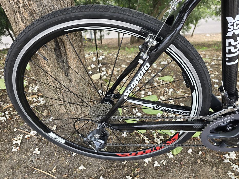 Bicicleta ciclocross/gravel carbono ultegra