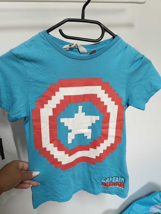 Zestaw 3 podkoszulek chłopięcych r. 122-128 H&M