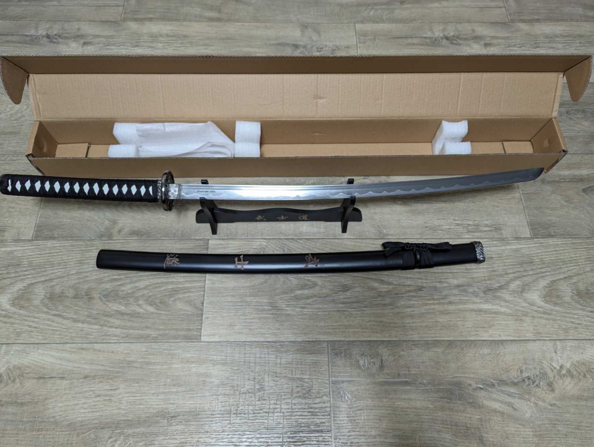 Самурайский меч Grand Way Katana 4126 Катана Бусідо Нові з Підставкою