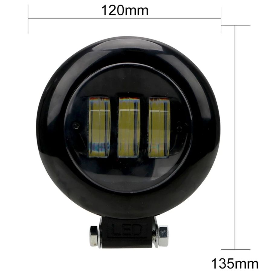 Led фара, Светодиодные фары, Фара рабочего света+СТГ,Дополнитель свет