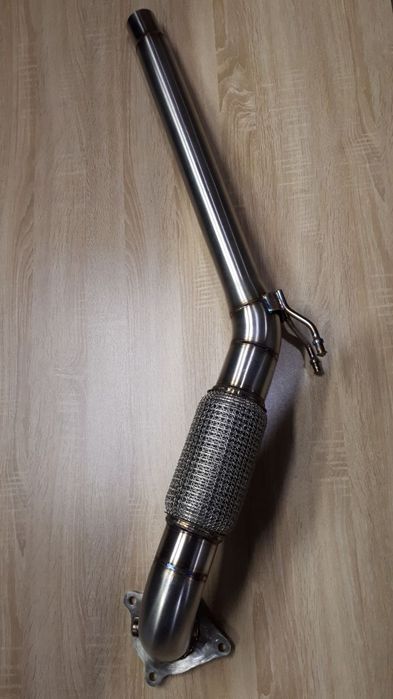 Даунпайп Skoda Octavia A5 Audi A3  Downpipe HEAT SHIELD