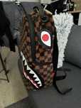 plecak sprayground sharks in paris brazowy futro limited edition