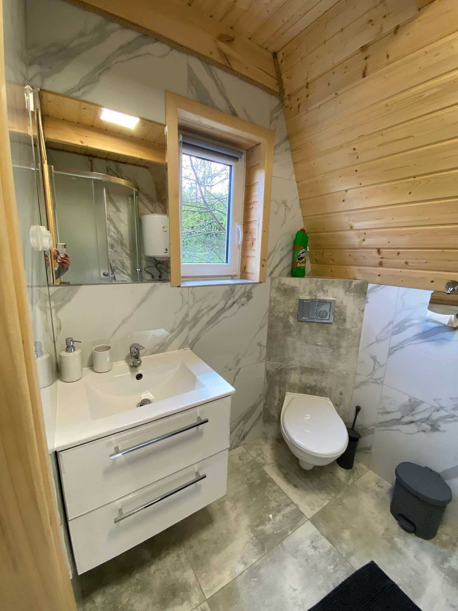 Domek z jacuzzi w Bieszczadach Bukowiec Polańczyk Solina