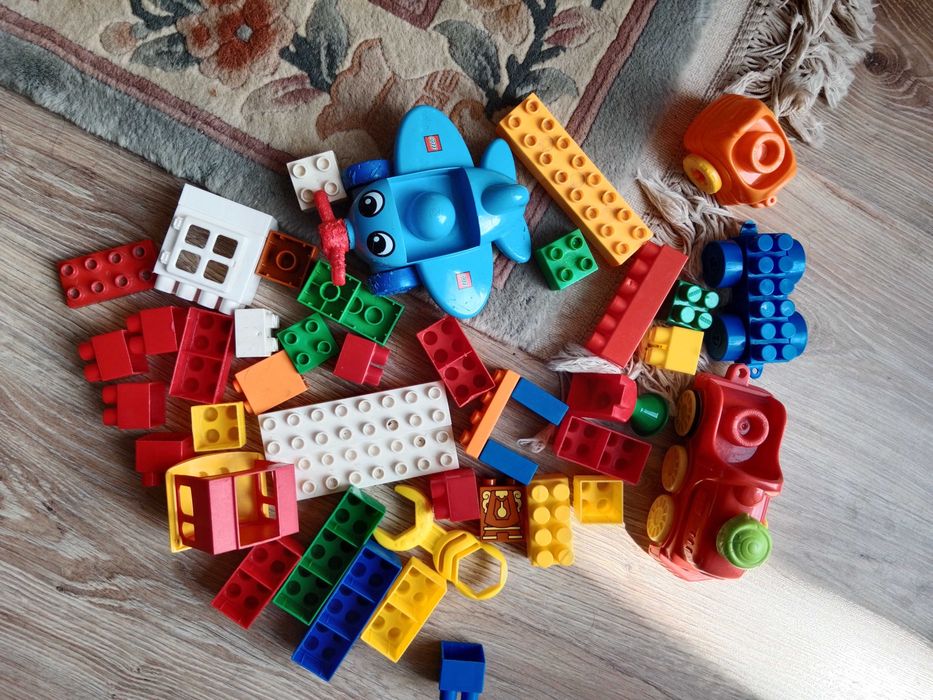 klocki zabawki duplo i inne