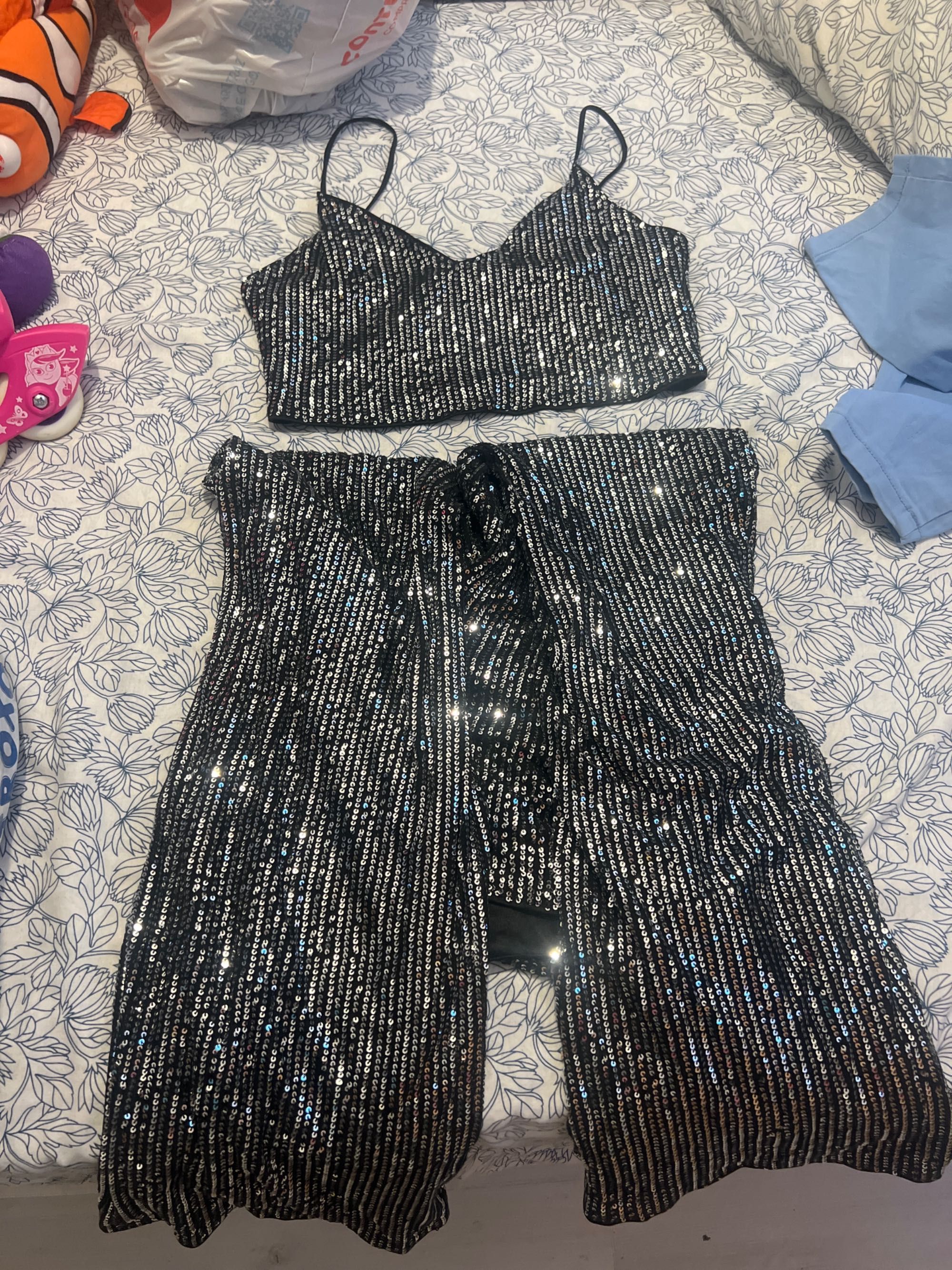 Conjunto top e calça