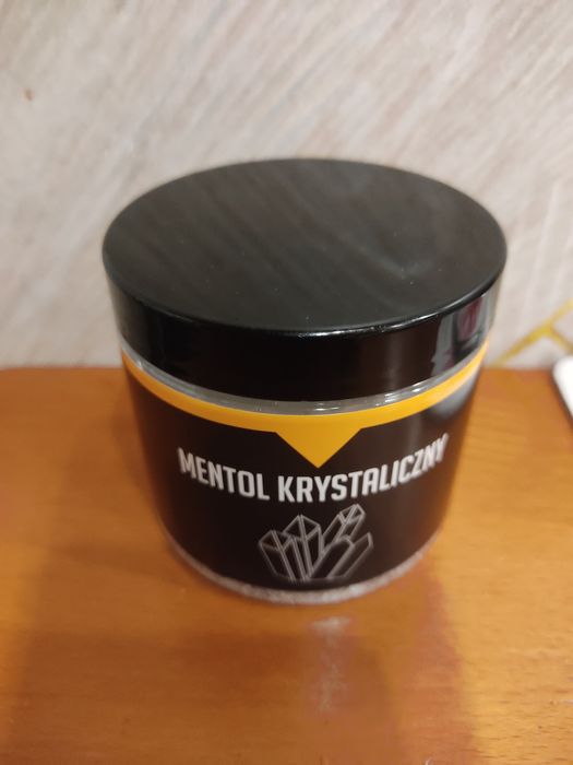 Mentol krystaliczny 100 g., sauna, inhalacja, kominek zapachowy