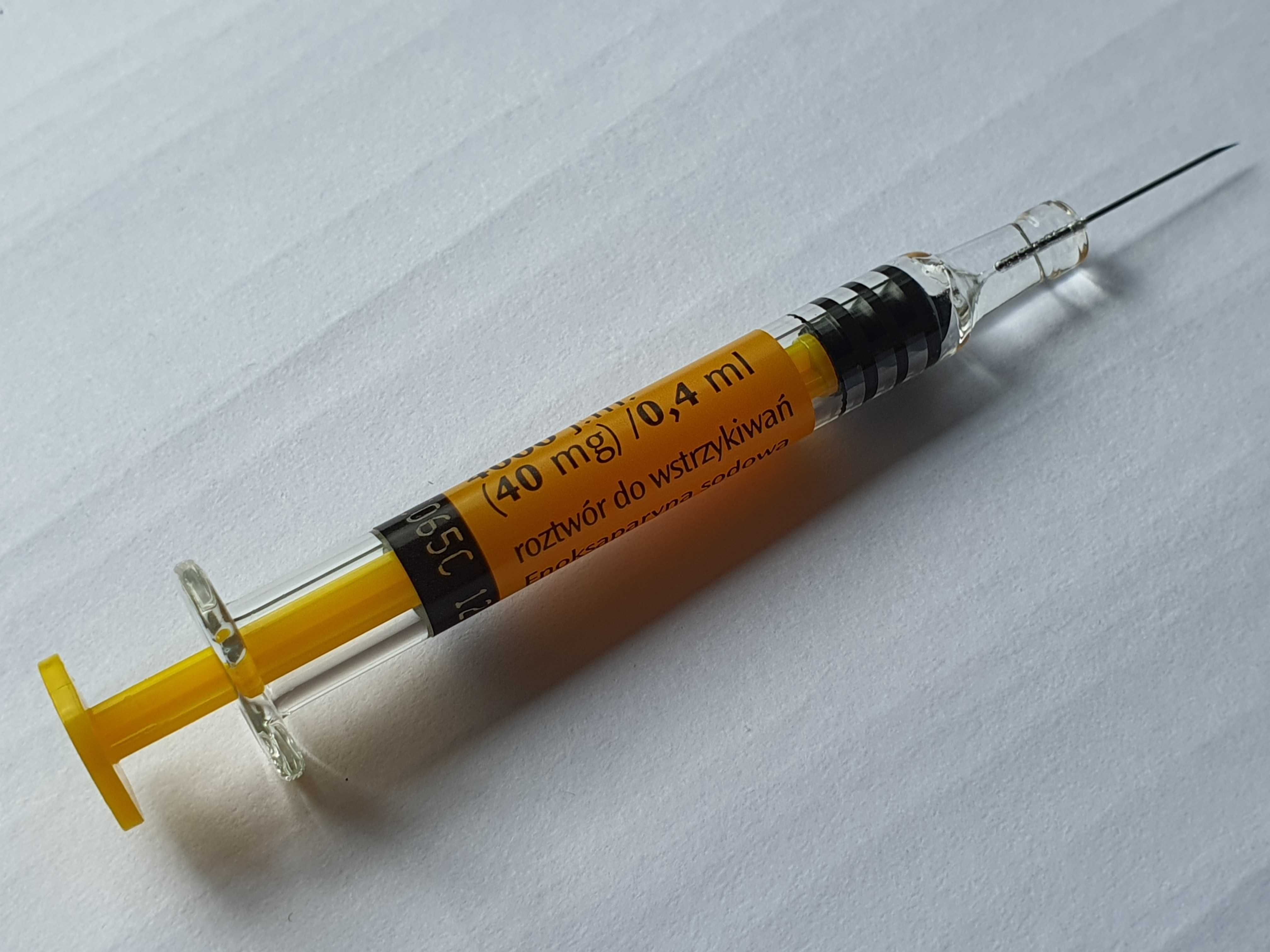 Ampułkostrzykawka strzykawka 0,4 ml - używane, do użytku technicznego