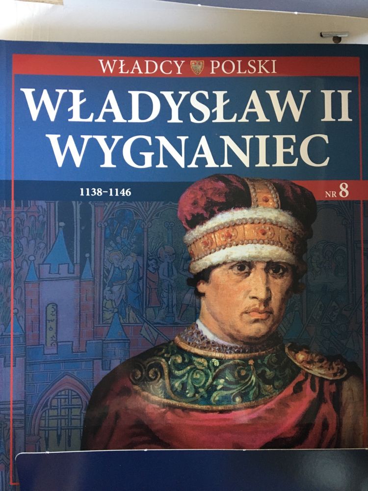 Nowe Książki z kolekcji Hachette „Władcy Polski” 8-13 6 numerów