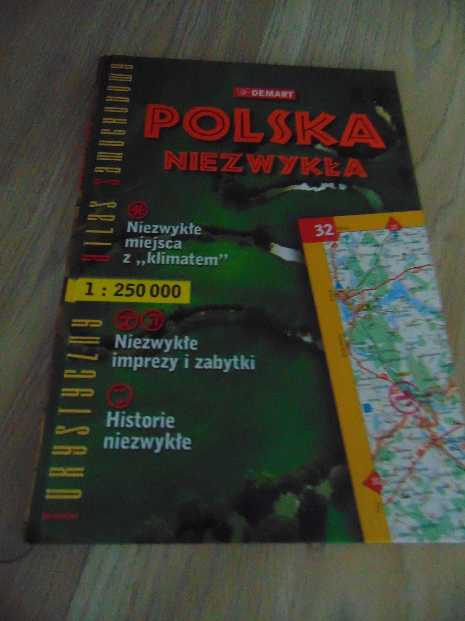Mapa Polski ksiązka