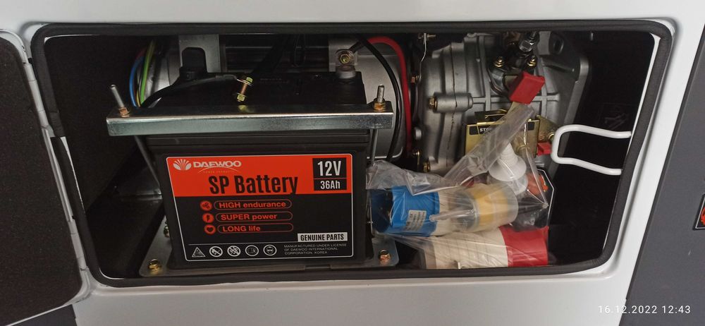 Generator , Agregat prądotwórcy DAEWOO DIESEL 8.1KVA DDAE10500DSE-3G