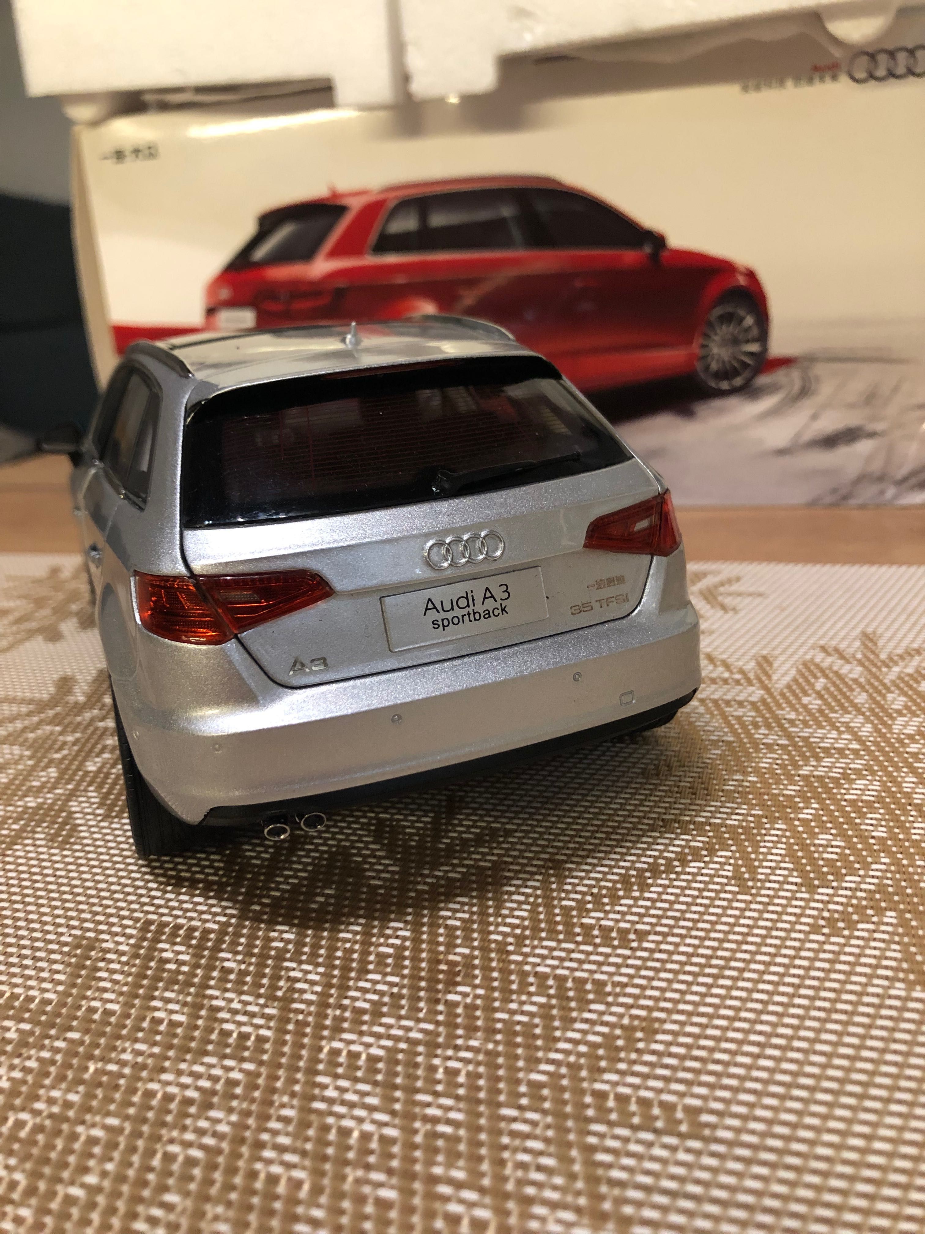 Audi A3 w skali 1/18