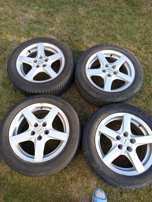 ALUFELGI ENZO KBA 45717 7Jx16H2 ET35 + opony zimowe 205x55xR16