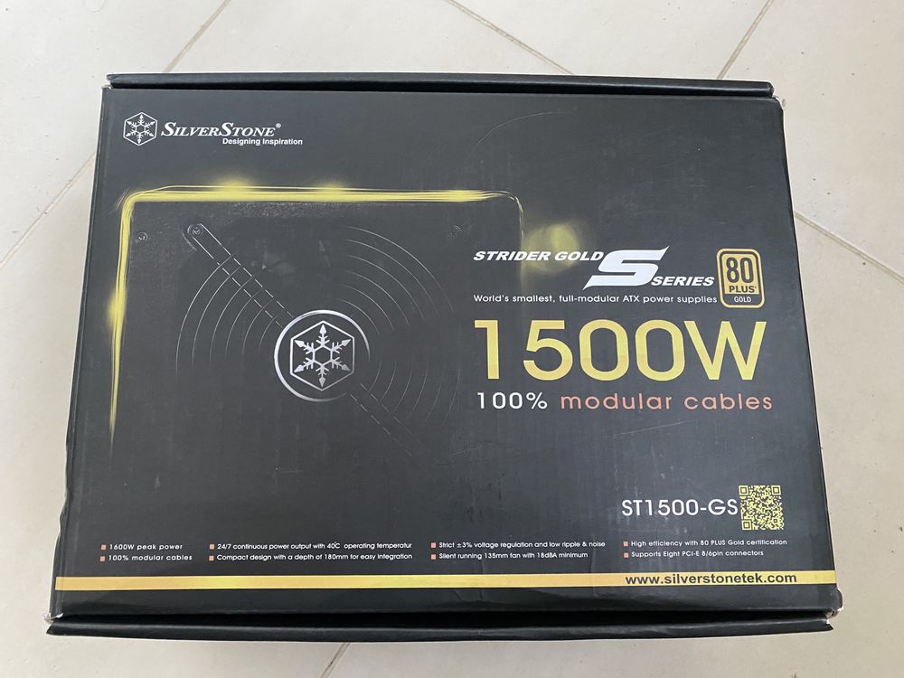 Блок питания Silverstone SST-ST1500-GS 1500w