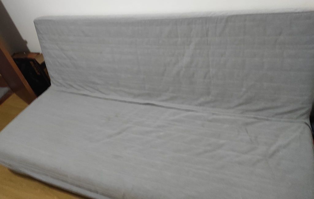 Sofá cama IKEA cinzento