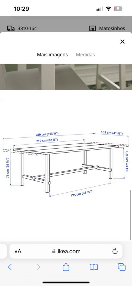 Mesa Nordviken ikea