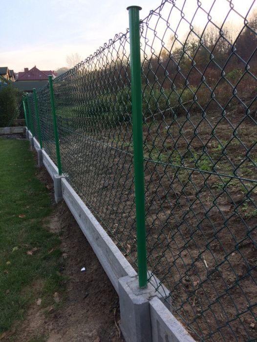 Ogrodzenie z siatki komplet