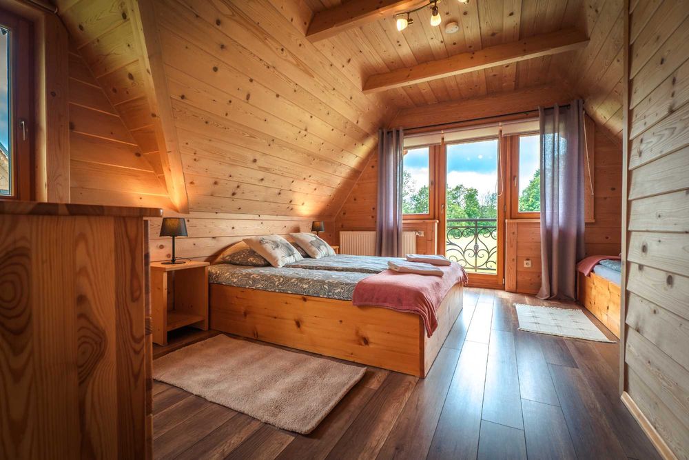 Domek w górach [domek z bali,Kościelisko,Zakopane,góry,wakacje  )