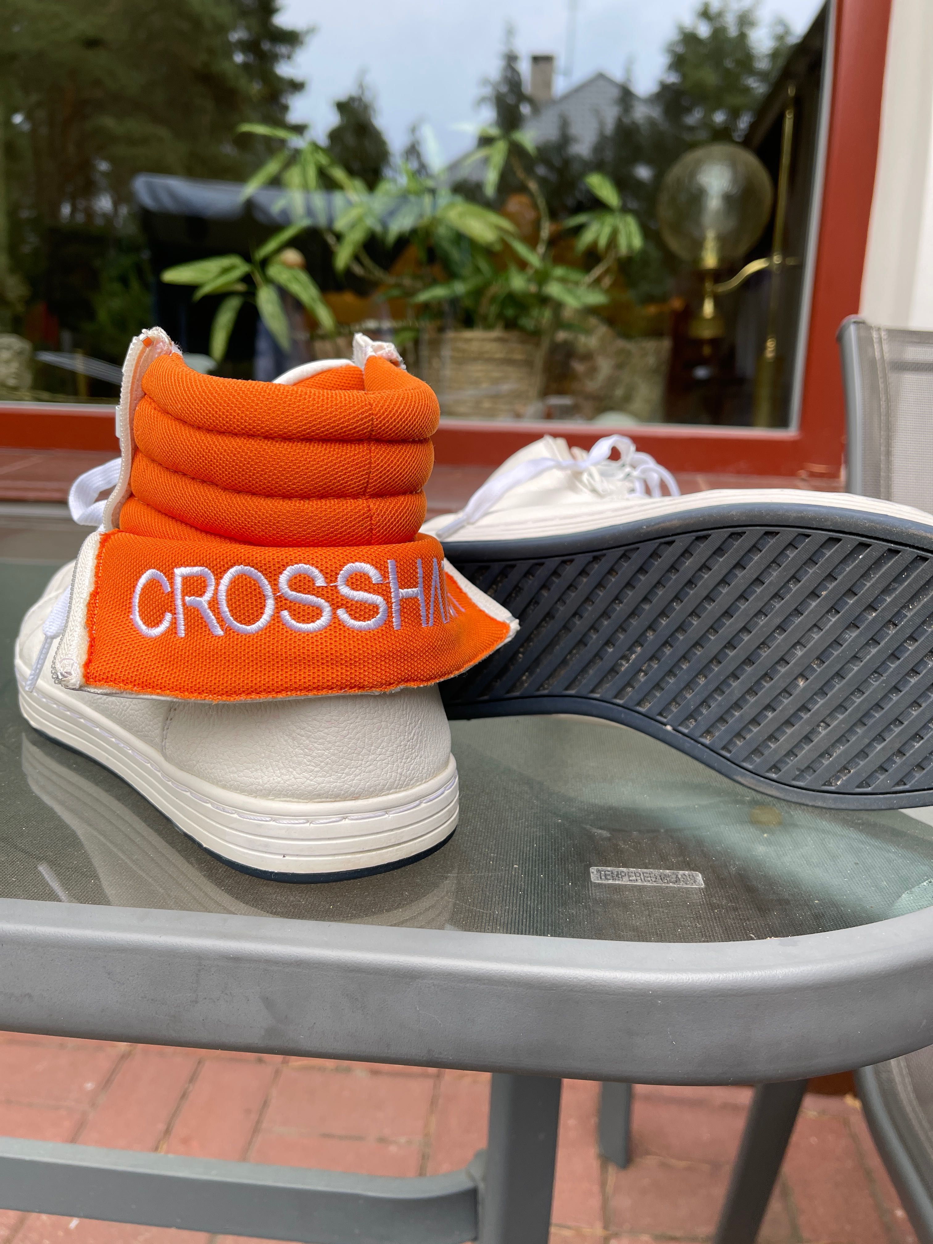 CROSS hath buty białe 43 wkł. 28 cm
