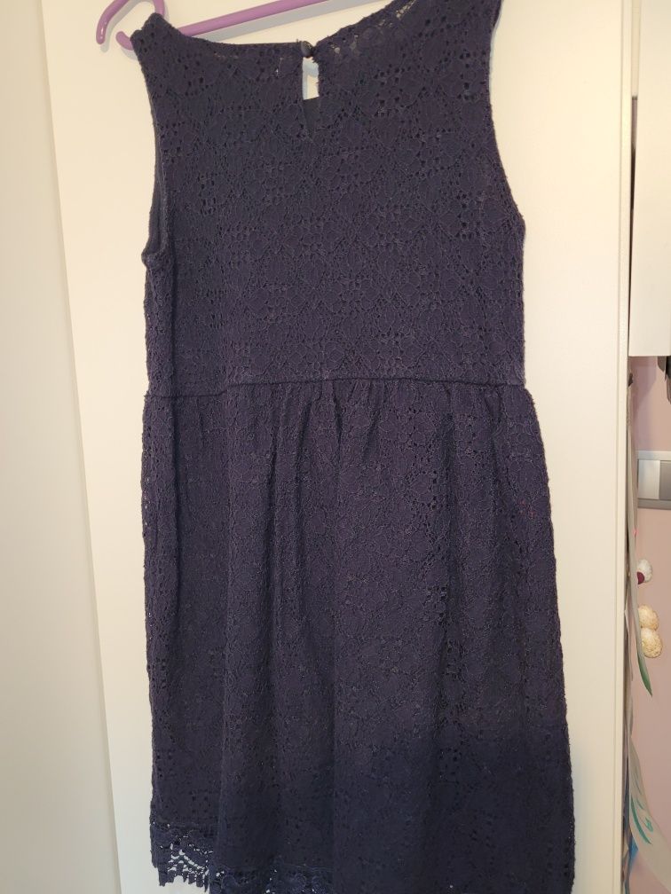 Sukienka H&M koronka 128