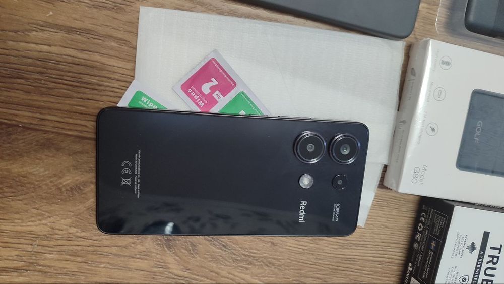 Xiaomi redmi note 13 512/8GB, Global, OLED, SDcard, Стекло, 128 256