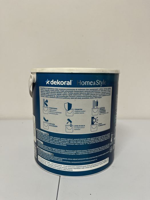 Okazja farba Ceramiczna Dekoral Aloe niebieski