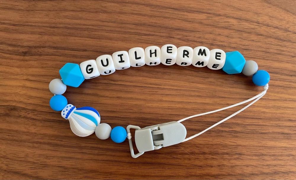 Prendedor chupeta silicone
