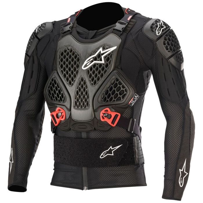 ALPINESTARS bionic tech v2 protection jacket BLACK/RED (MEDIUM)