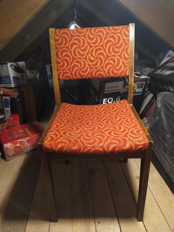Krzesła drewniane PRL 4 sztuki