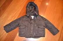 Casaco 12-18M cor castanha