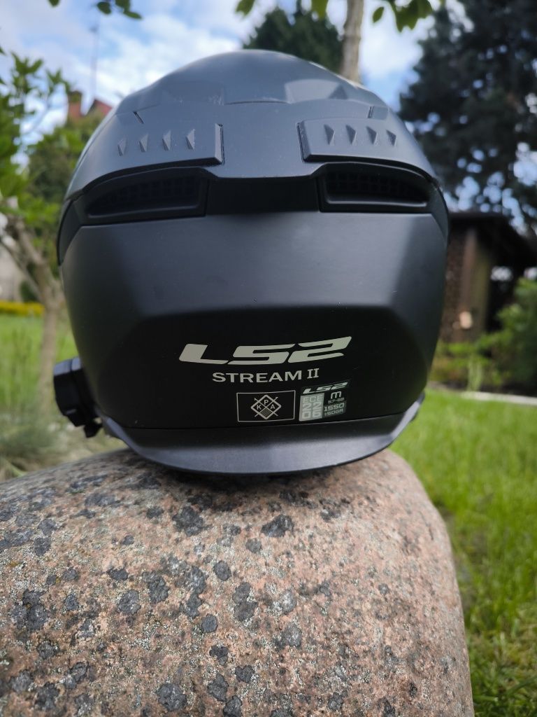 Kask LS2 FF808 STREAM II SOLID Czarny Matowy roz.M
