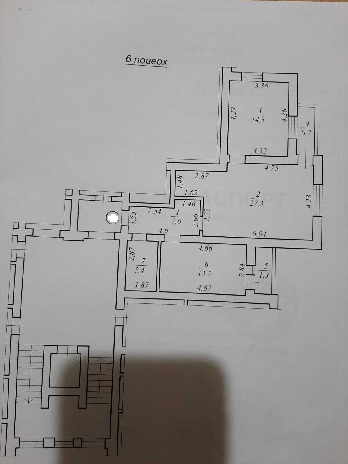 Продаж 2 кім. квартири в зданому будинку