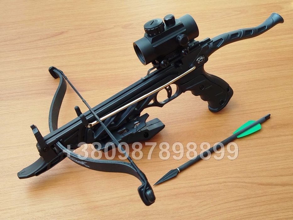 Міні арбалет для полювання Потужний мисливський арбалет із прицілом