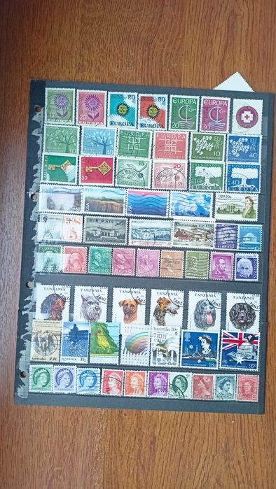 Znaczki pocztowe stemplowane - świat mix.