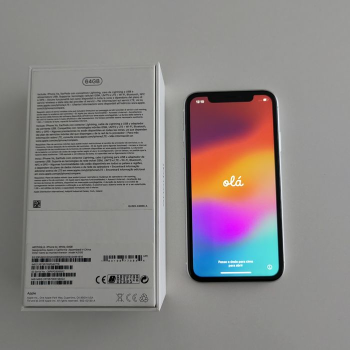 IPhone XR 64GB branco (GRADE A+)