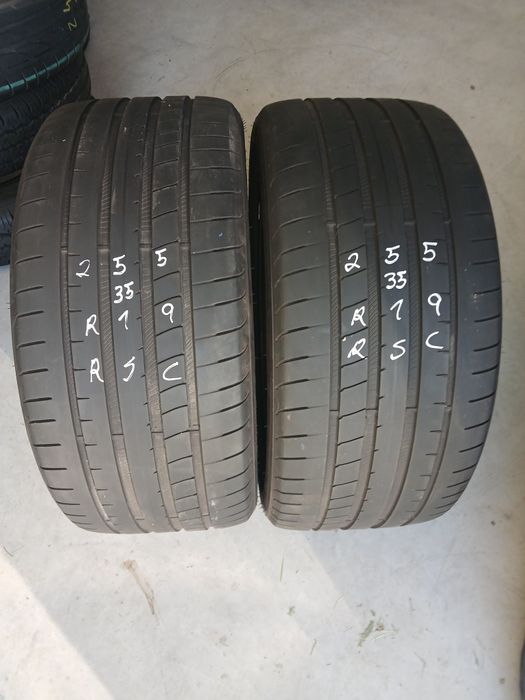 2 pneus 255 35 r19 RFT  Goodyear