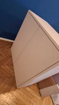 Szafka z 2 drzwiami i półką szafa półka Eket Ikea biała