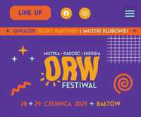 2x bilety dwudniowe koncert Festiwal ORW, 28-29.06.2024, Bałtów