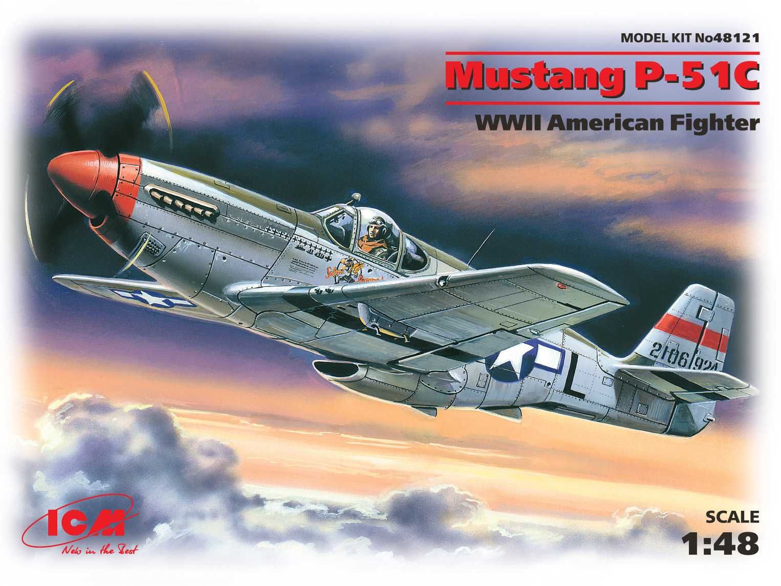 P 51C Mustang, ICM 1/48