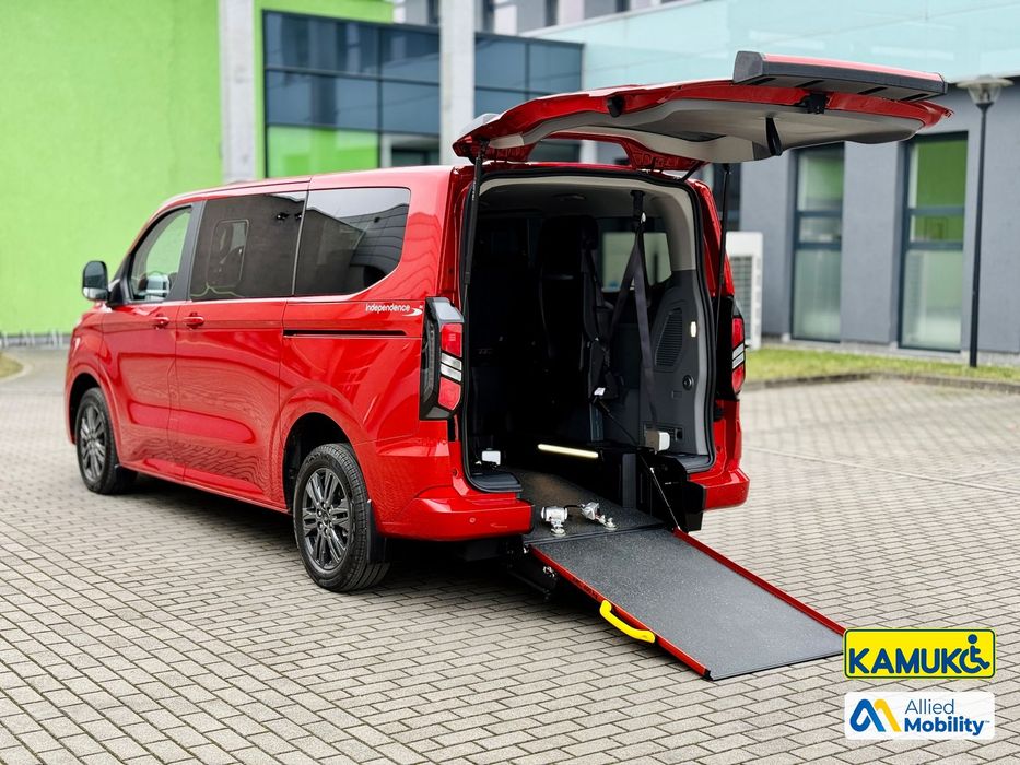 Ford Tourneo Custom Independence | Dostępny od ręki | Dla osób niepełnosprawnych | KAMUKO
