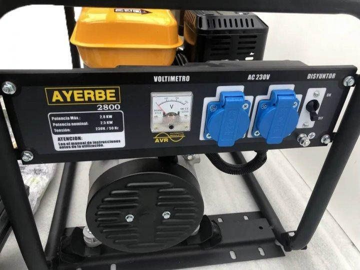 Генератор 2.8кВт Ayerbe двигун Japan обмотка мідь