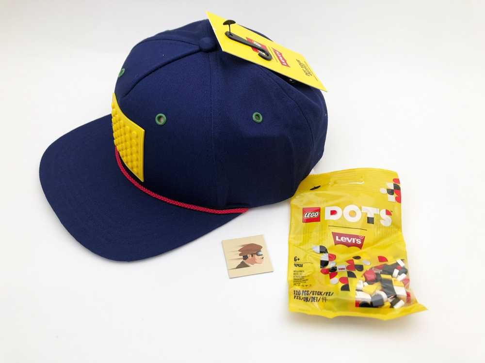 Lego® & Levi's® Cap Boné NOVO com Dots - RARO