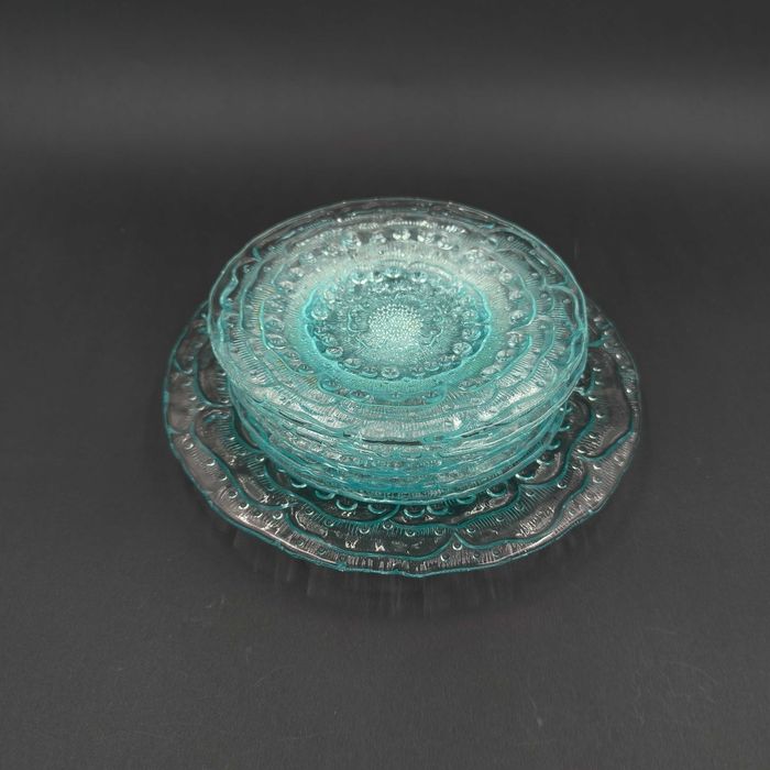 Ząbkowice Flora Patera Talerz Talerze Talerzyki Zestaw Do Ciasta