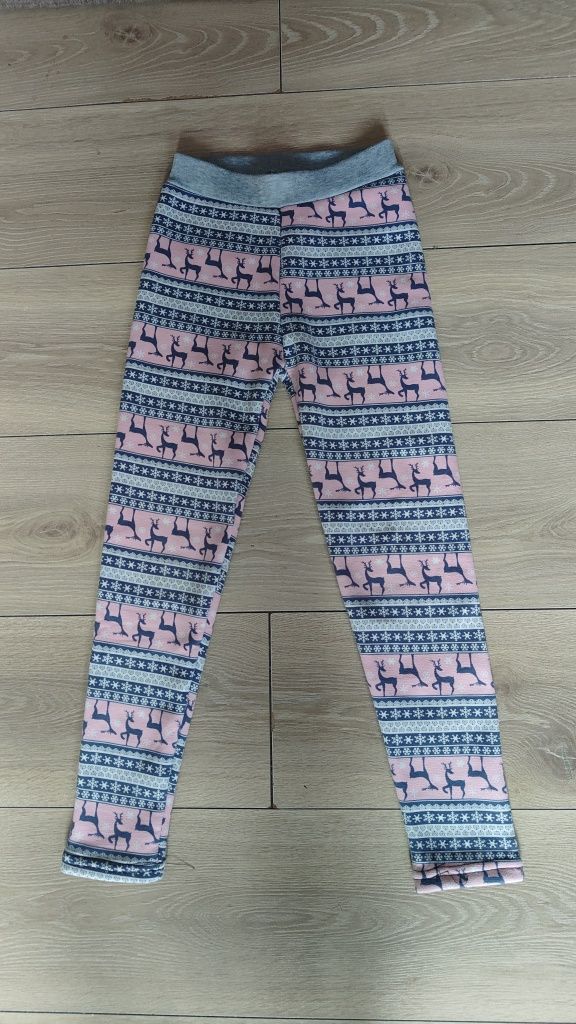 Legginsy ocieplane 134-140