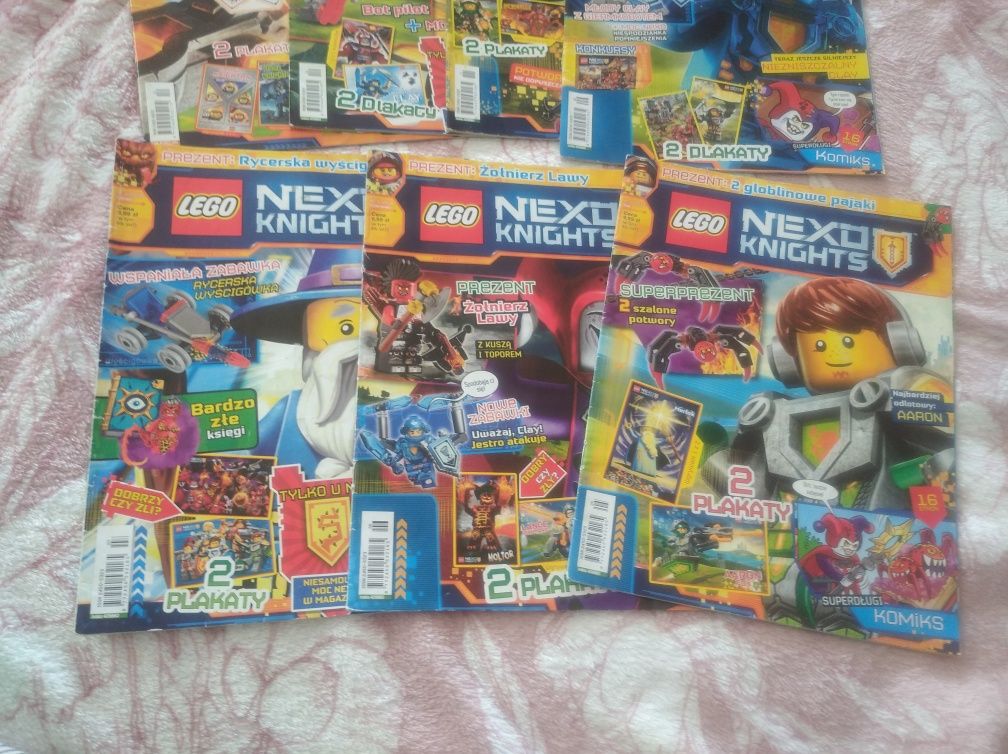 Magazyny już LEGO Nexo knight z 2016 r.