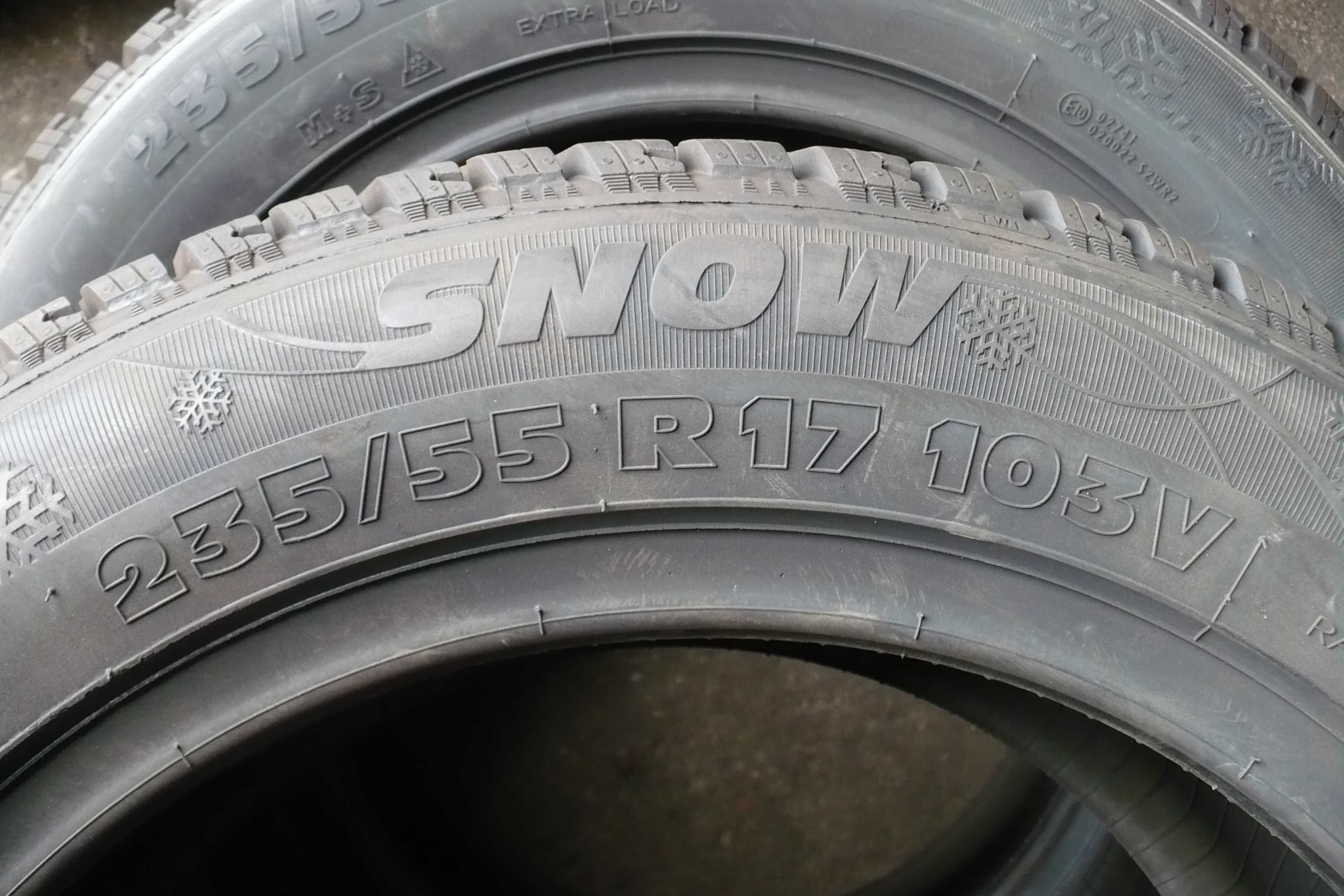 Opony Riken 235/55R17 103V NOWE 4szt. 2021r. Zima